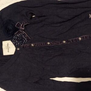 Abercrombie kids navy cardigan